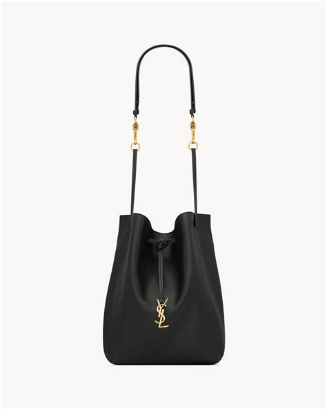 ysl black 2way nag|PARIS VII pochon in lambskin .